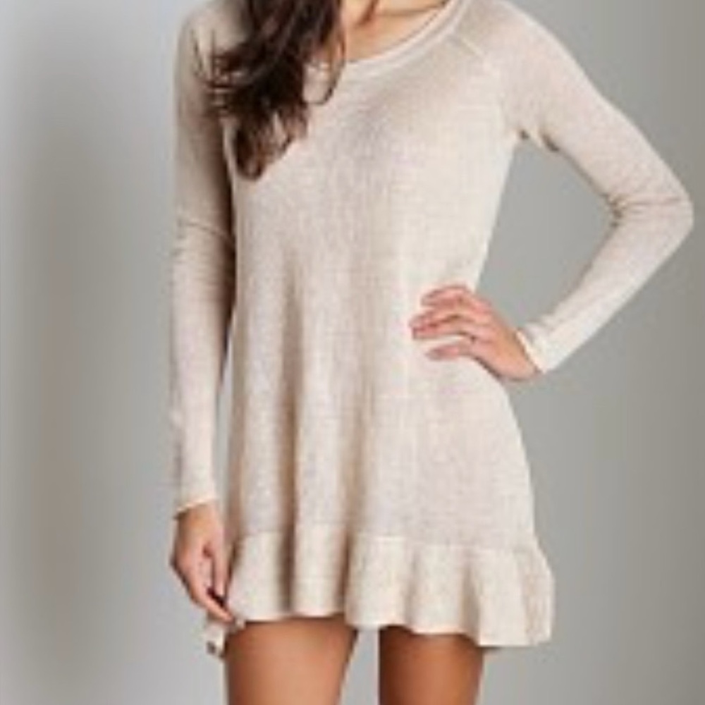 Free People FP Beach Linen Tunic bathing suit coverup - size small